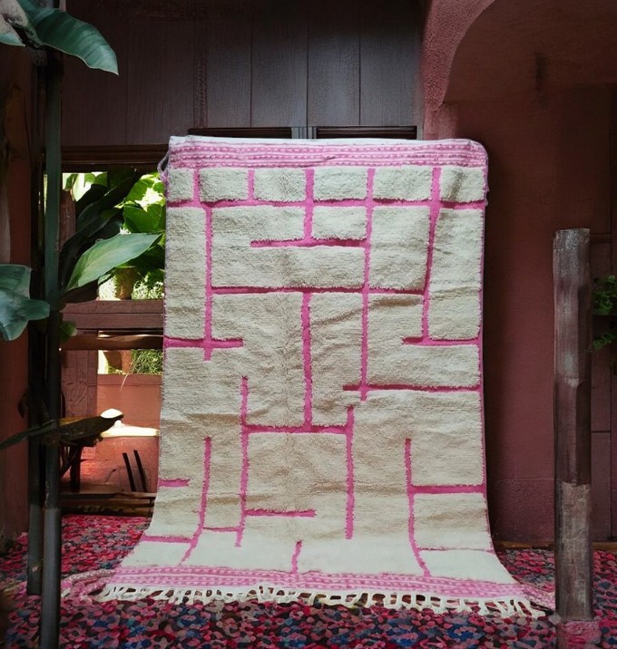 beautiful-berber-rug-design-quality-pink