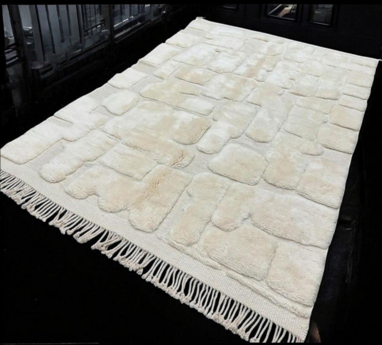 Tapis-laine-epais-design-maroc-luxe-chic