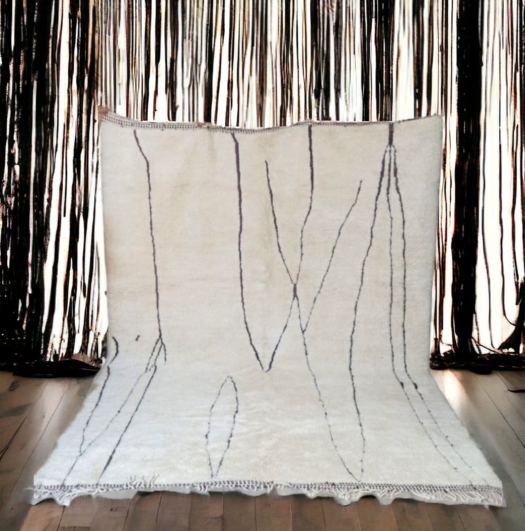 Tapis-marocain-design-blanc-noir-320x248cm