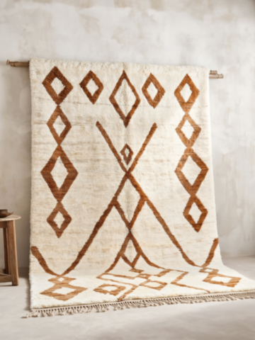 102C-Tapis-Maroc-design-losange-marron