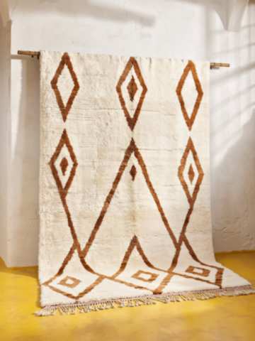 113C-Tapis-Marocain-PasCher-Blanc-Losange