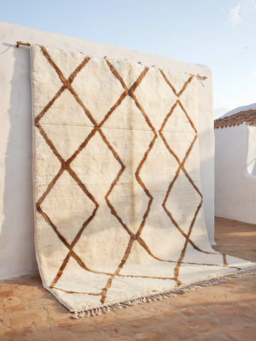 Berber-diamond-patterned rug - quality Berber-diamond-patterned rug - quality