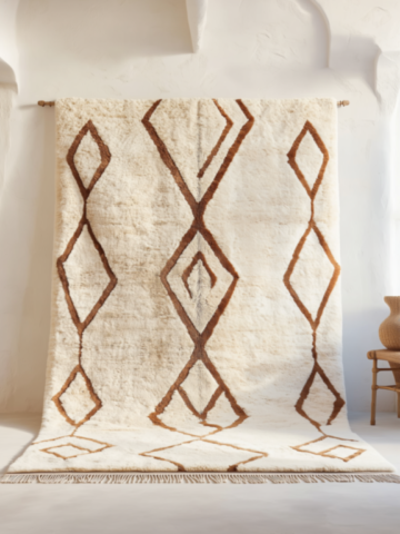 Tapis-laine-berbere-losange-pascher Tapis-laine-berbere-losange-pascher