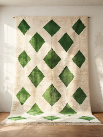 40C-Rug-design-diamond-green  40C-Rug-design-diamond-green