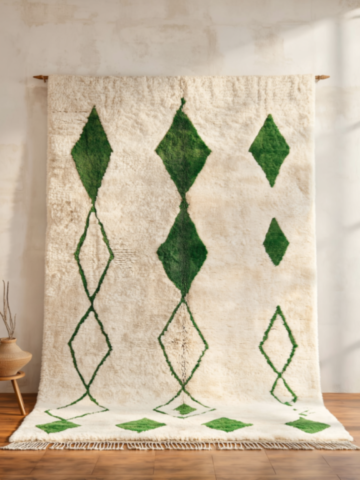 51C-berber-rug-green-diamonds 51C-berber-rug-green-diamonds